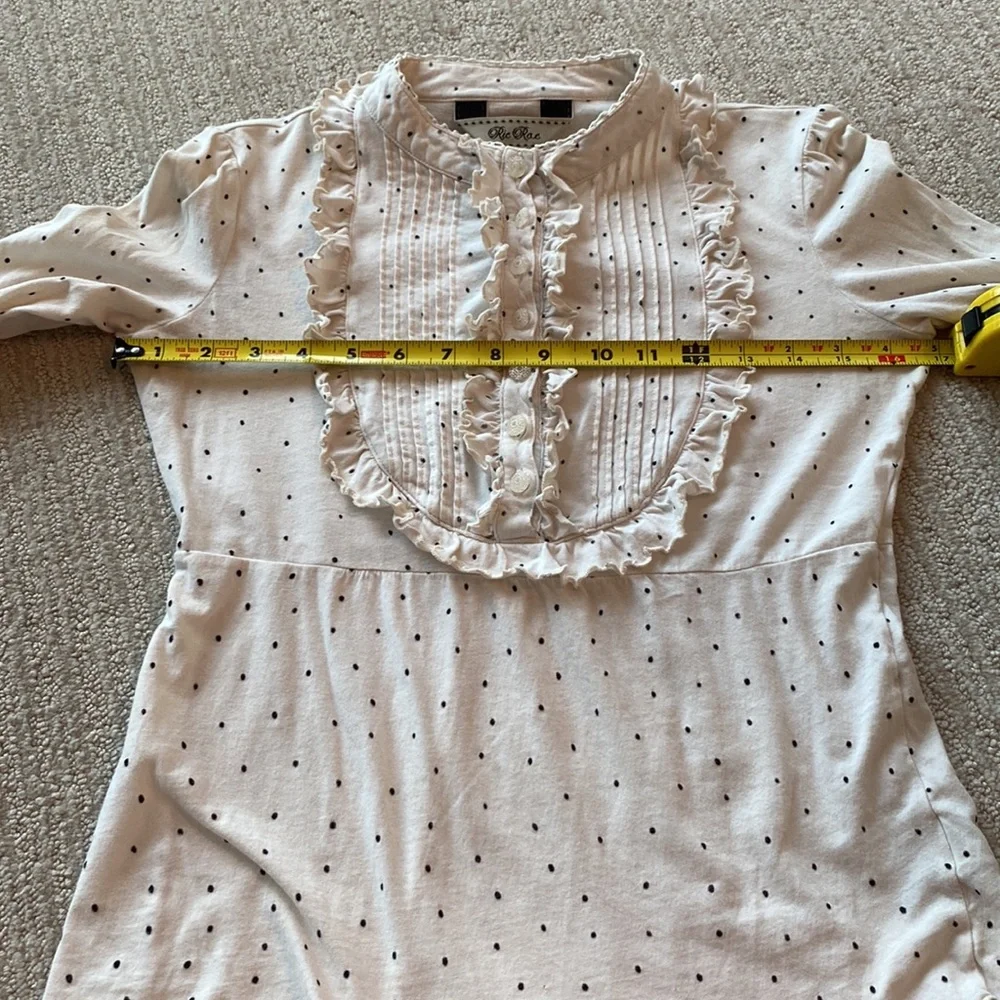 RIC RAC POLKA DOT TOP - Picture 8 of 12